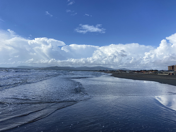 Joyous sea Print
