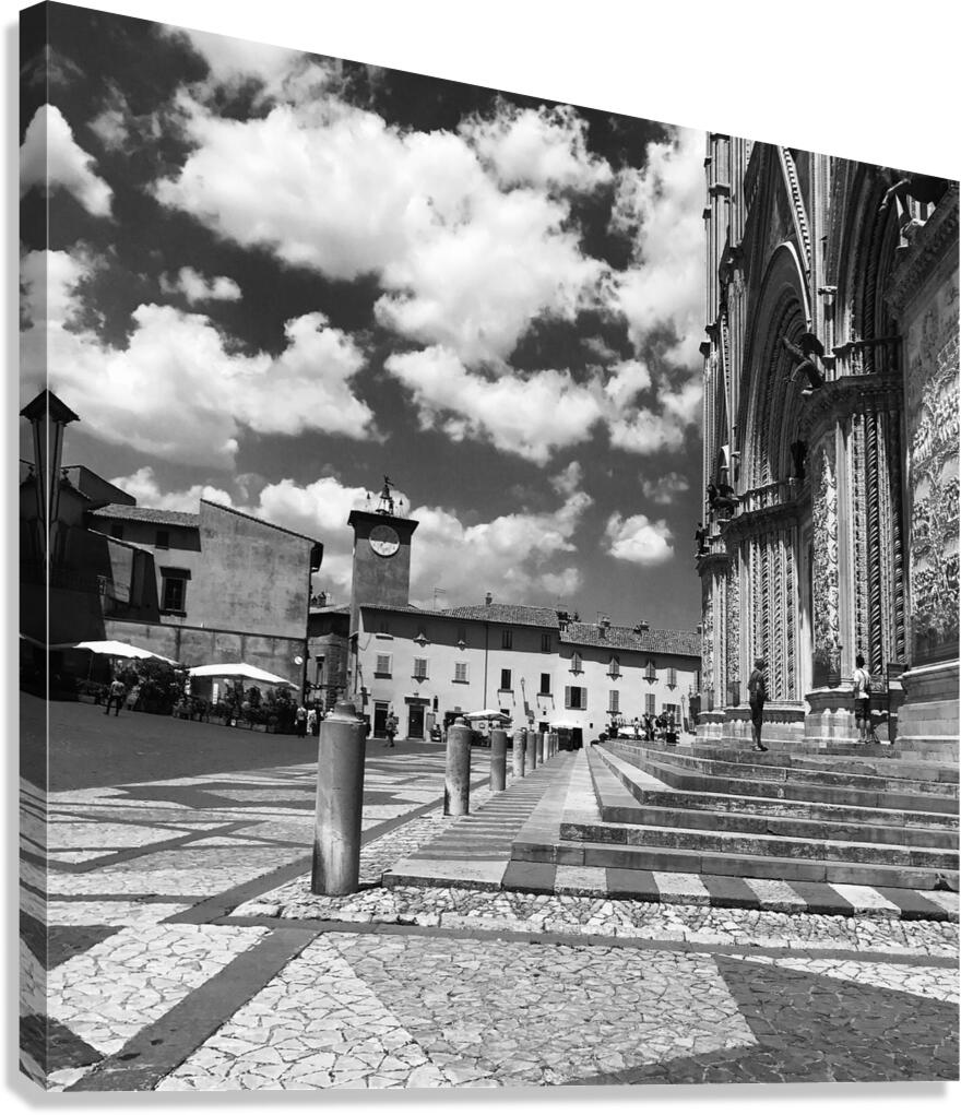 Cathedral clouds Canvas Print
