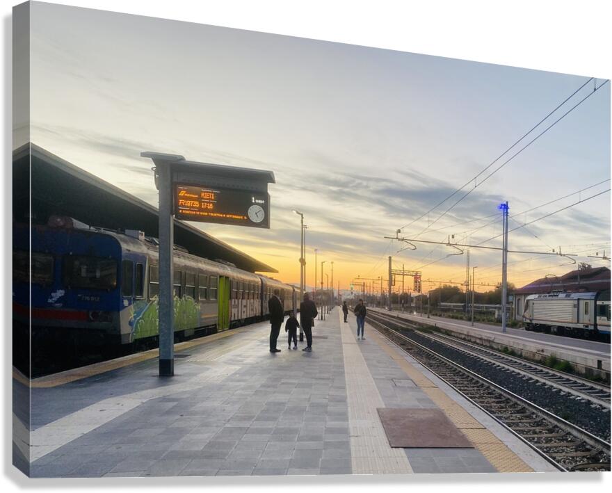 Sunstation Canvas Print