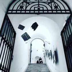 Library entrance