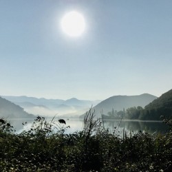 Dawn in little lake