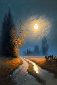 Autumn night no.8