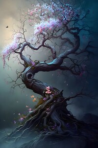 Tree fairy tale kingdom no.3