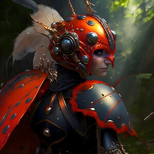Warrior Ladybug no.11
