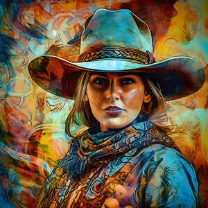 Woman Wild West no.1