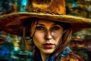 Woman Wild West no.10