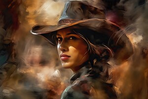 Woman Wild West no.11