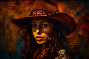 Woman Wild West no.12
