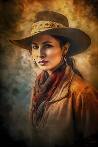 Woman Wild West no.13