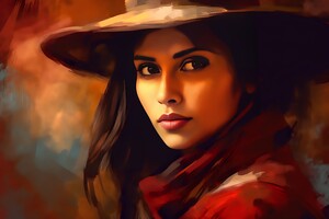 Woman Wild West no.7