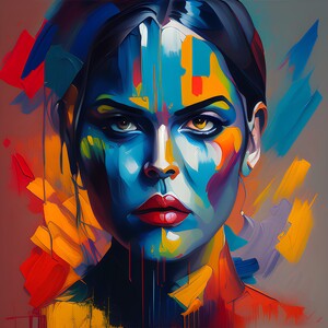 Women inpasto technique no.1
