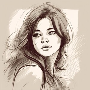 Women sketch no.10