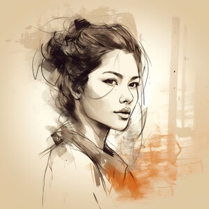 Women sketch no.11