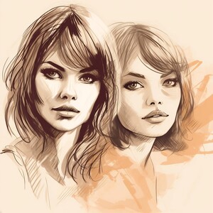 Women sketch no.6