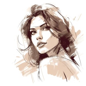 Women sketch no.8