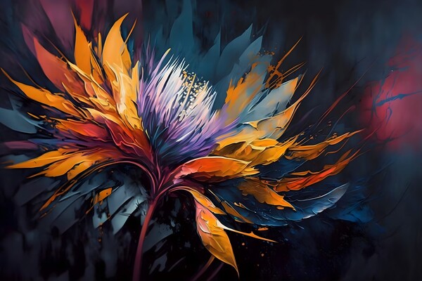 Flower World no.21 Print