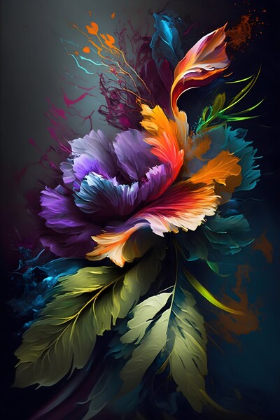 Flower World no.27 Print