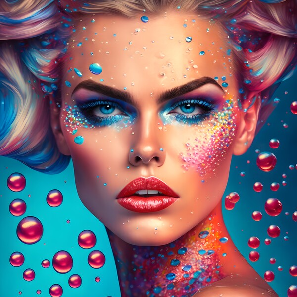 Girl pin up no.2 Print