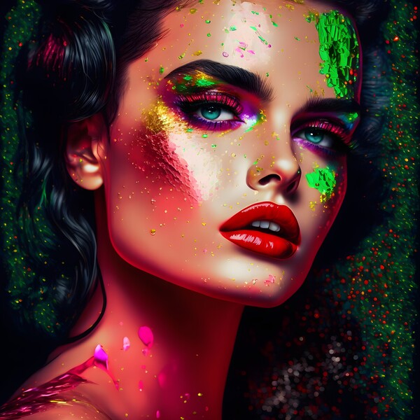 Girl pin up no.9 Print