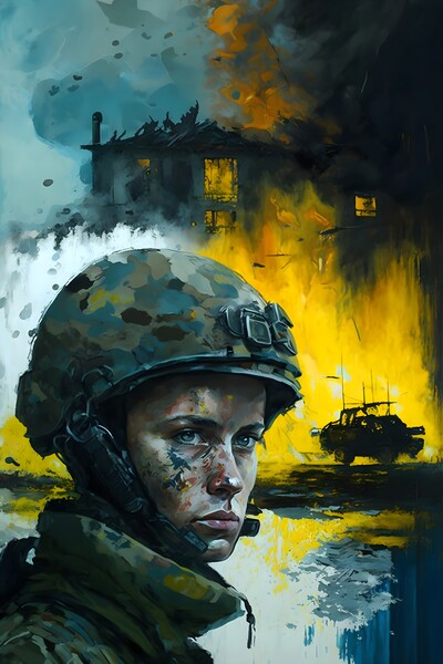 Ukrainian War 2023 no.21 by draszyr