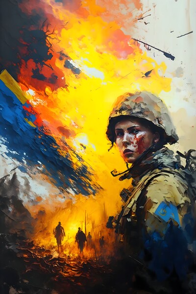 Ukrainian War 2023 no.25 by draszyr