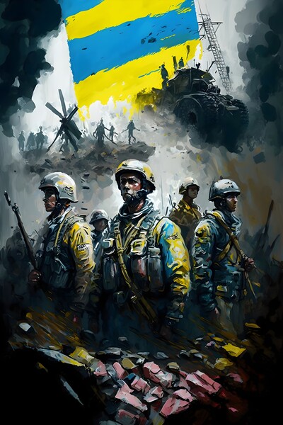 Ukrainian War 2023 no.28 by draszyr