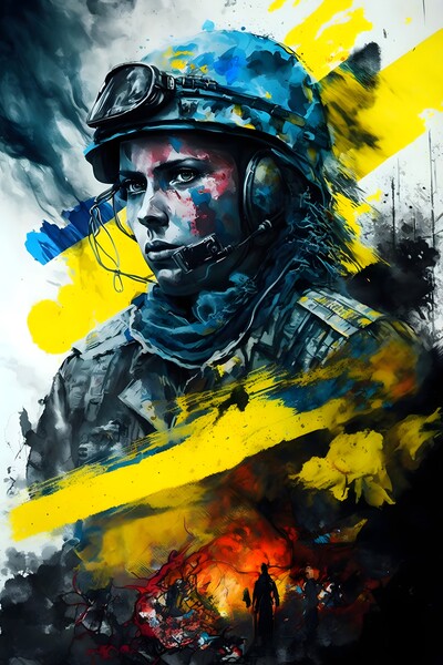 Ukrainian War 2023 no.35 by draszyr