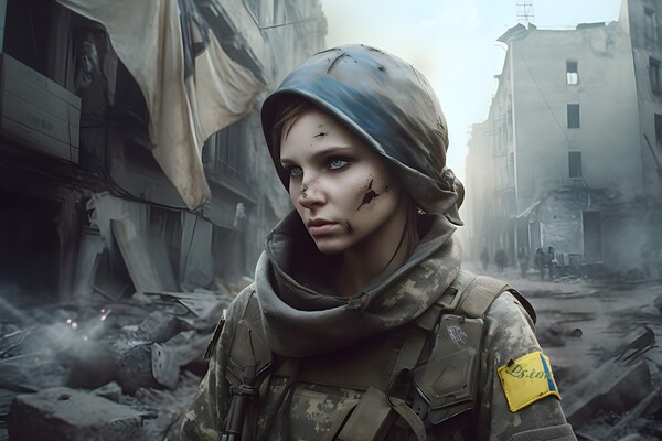 Ukrainian War 2023 no.40 by draszyr