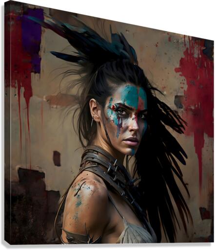 Post Apocaliptic No.3 Canvas Print