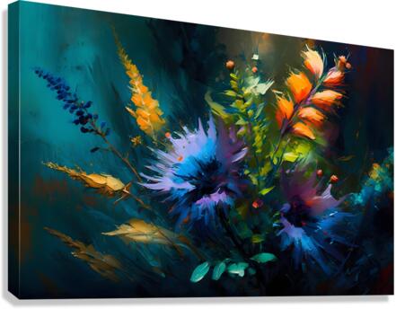 Flower World no.1 Canvas Print