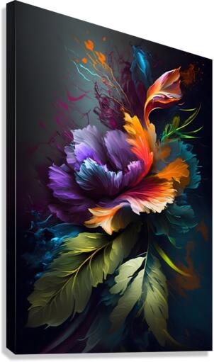 Flower World no.27 Canvas Print