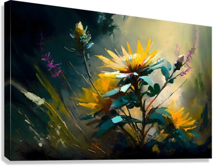 FLOWER WORLD no.61 Canvas Print