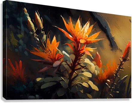 FLOWER WORLD no.64 Canvas Print