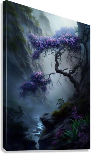 Tree fairy tale kingdom no.9 Canvas Print