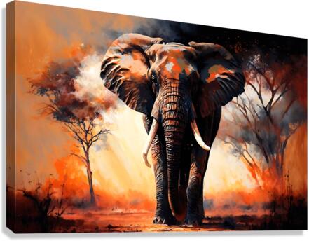 Wild no.40 Canvas Print