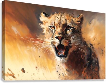 Wild no.45 Canvas Print
