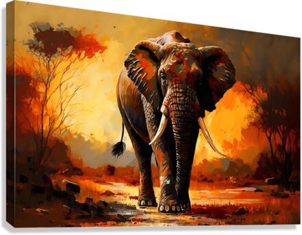 Wild no.46 Canvas Print