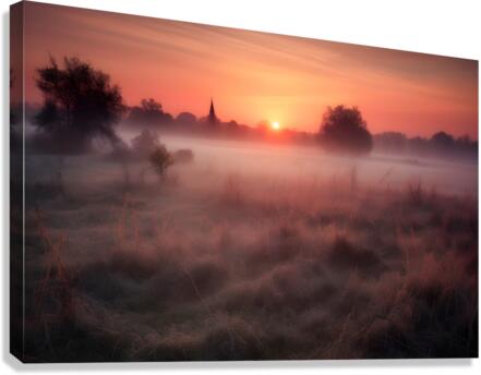 Dawn no.3 Canvas Print
