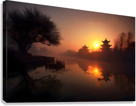 Dawn no.5 Canvas Print