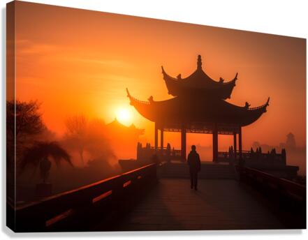 Dawn no.8 Canvas Print