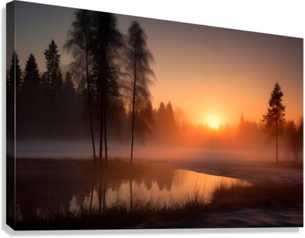 Dawn no.14 Canvas Print