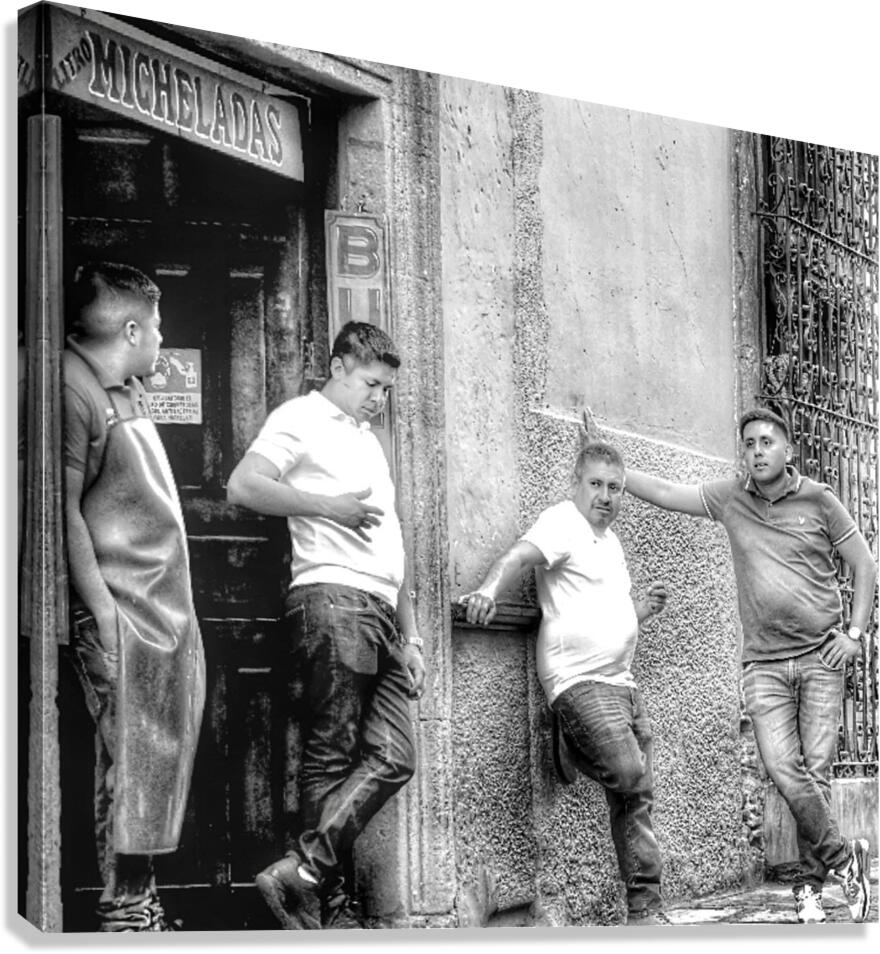 Hangin out Canvas Print
