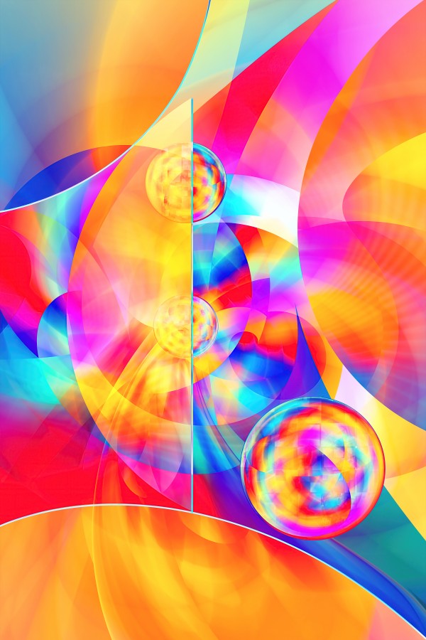 4th Dimension - Abstract Art XVII Print