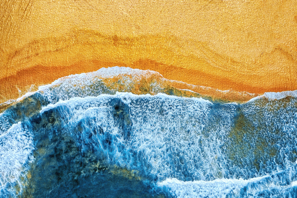 Golden Beach I  Print