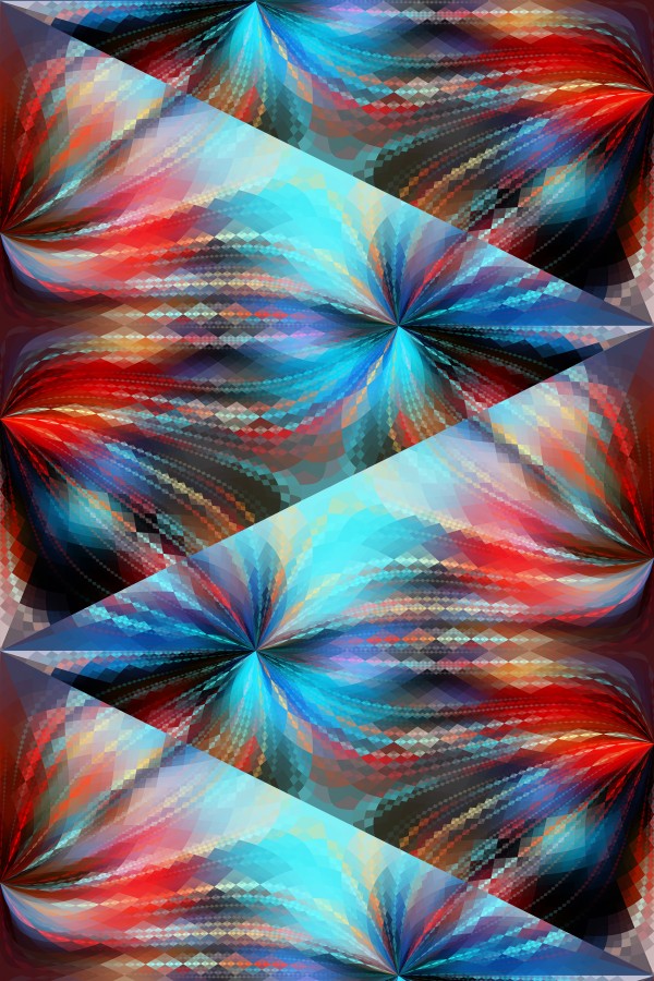Abstract Fushion Print