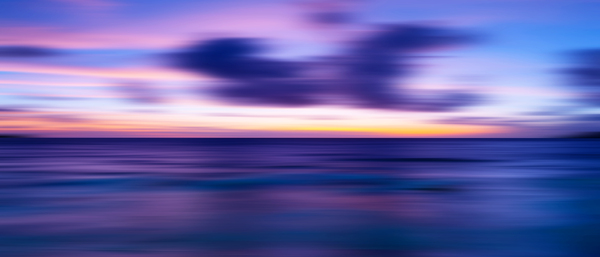 Sea Sunset IX - Panoramic Print