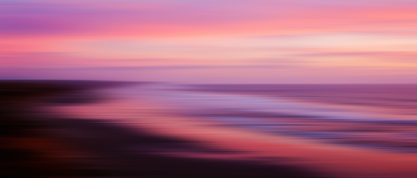 Sea Sunset VI - Panoramic Print