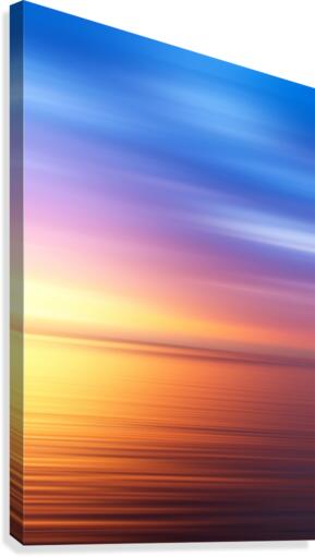 Abstract Sunset IV Canvas Print