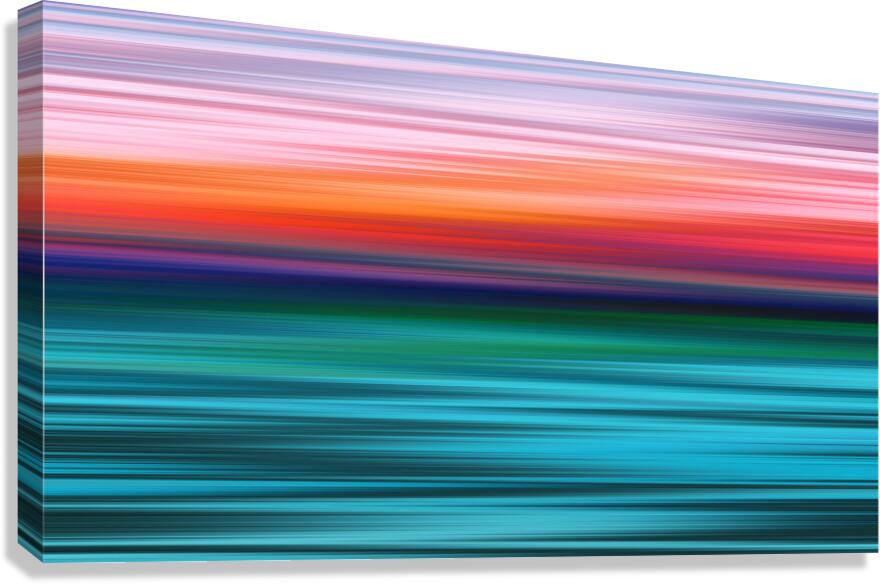 Sunset Burst Canvas Print