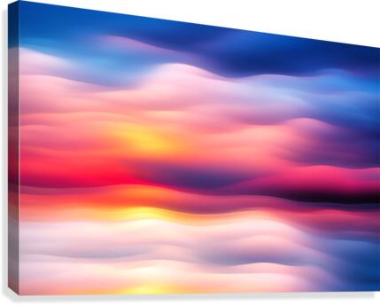 Abstract Movement XVIII Canvas Print